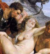 Rapto de las hijas de Leucipo, de Rubens