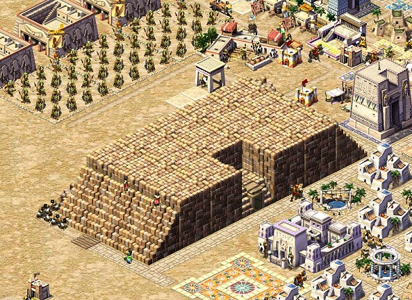 Reconstruccin de una mastaba