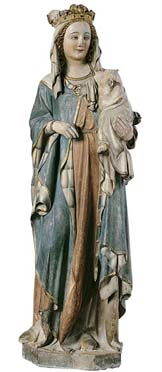 Virgen de la mitad del XIV