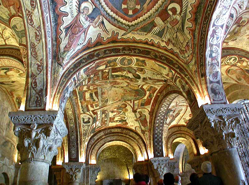 San Isidoro de León. Panteón con sus pinturas.