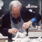 Henry Moore en el taller